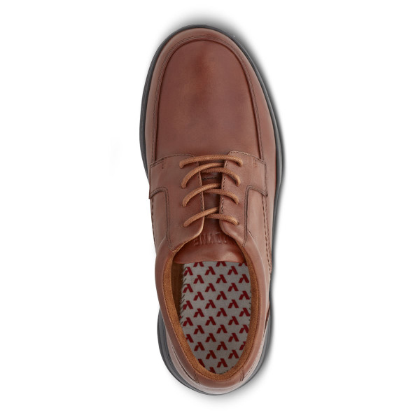 No 12 Casual Oxford Burnished Brown